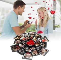 Explosion Gift Box – Large Surprise Gift Box for Marriage Proposal, Valentine'S Day