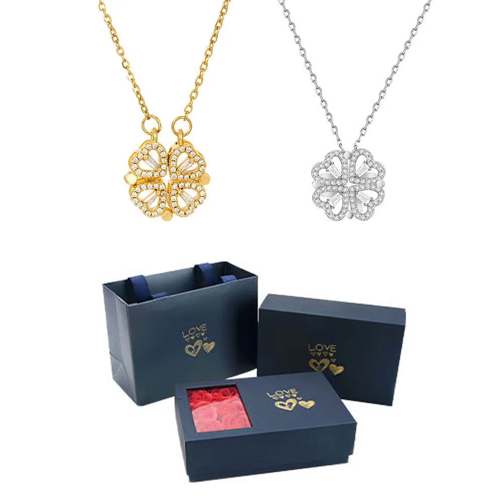 Sunflower Necklace with Gift Box
