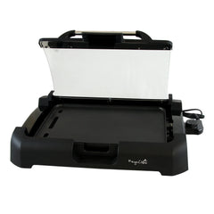 Reversible Indoor Grill and Griddle with Removable Glass Lid