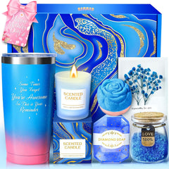 Jasmine luxury spa gift basket premium relaxation set