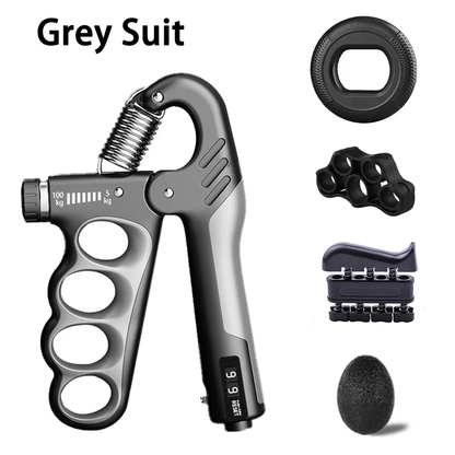 Adjustable Grip Strengthener 5–100kg – Hand & Forearm Trainer | Fitness Gift for Athletes