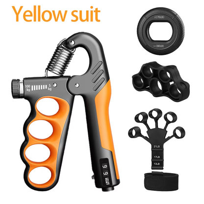 Adjustable Grip Strengthener 5–100kg – Hand & Forearm Trainer | Fitness Gift for Athletes