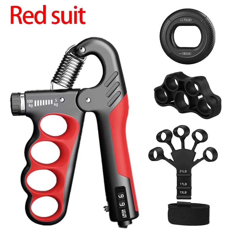 Adjustable Grip Strengthener 5–100kg – Hand & Forearm Trainer | Fitness Gift for Athletes