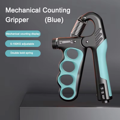 Adjustable Grip Strengthener 5–100kg – Hand & Forearm Trainer | Fitness Gift for Athletes