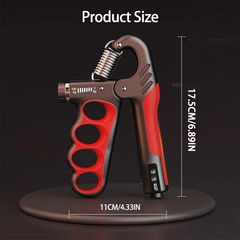 Adjustable Grip Strengthener 5–100kg – Hand & Forearm Trainer | Fitness Gift for Athletes