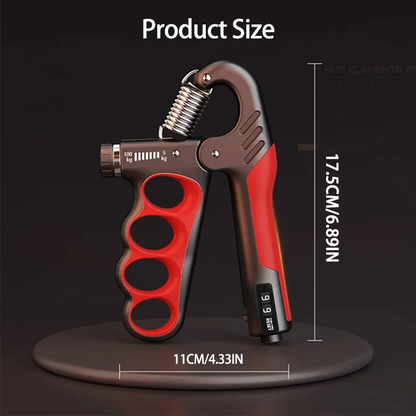 Adjustable Grip Strengthener 5–100kg – Hand & Forearm Trainer | Fitness Gift for Athletes