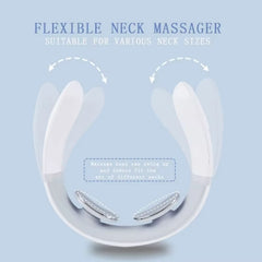 Portable Household Cervical Massager Mini Neck Shoulder Massager Deep Massage Neck Warm Pressing Neck Relaxers Pressing Care