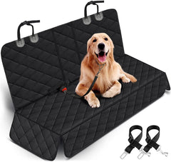 Waterproof dog car back seat cover protector