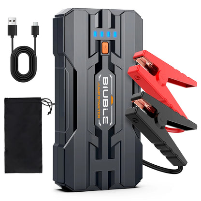 Car Battery Jump Starter 3000A Jump Box Portable Car Starter Battery Pack with Extended Jumper Cables
