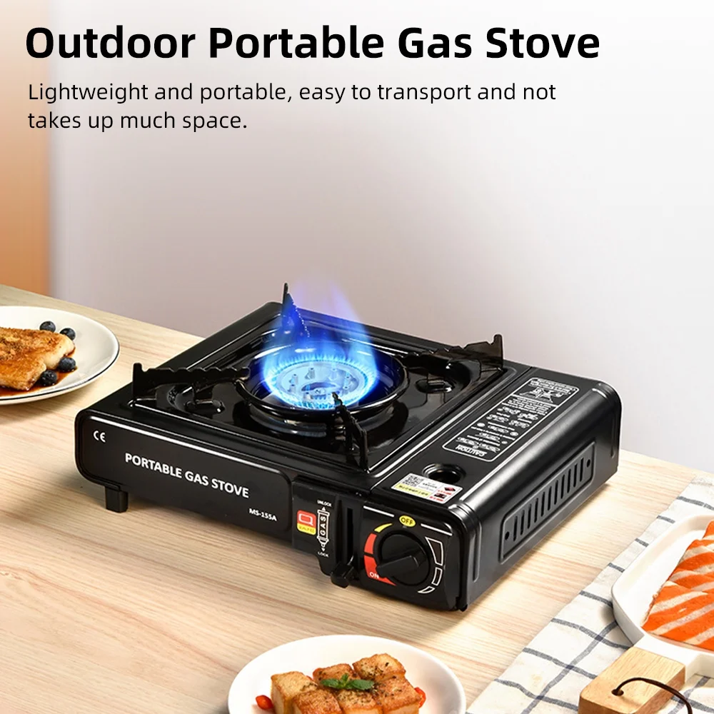 Outdoor Portable Furnace 2900W – Compact Camping Stove with Storage Box | Outdoor Cooking Gift