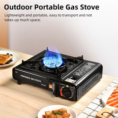 Outdoor Portable Furnace 2900W – Compact Camping Stove with Storage Box | Outdoor Cooking Gift