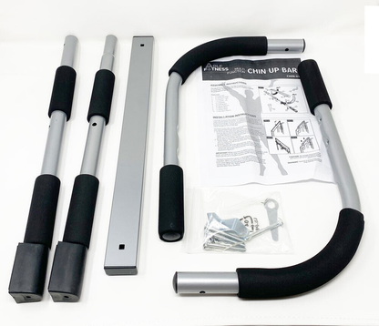 Doorway Pull Up Bar – No-Tool Multi-Function Home Gym Bar for Pull-Ups & Chin-Ups | Fitness Gift