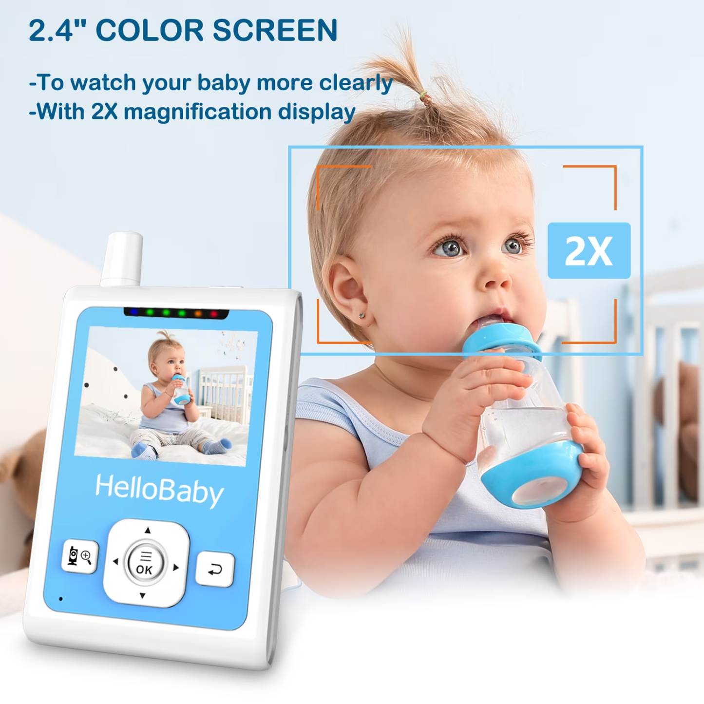 Screen Video Monitor with Night Vision