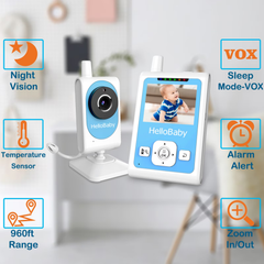 Screen Video Monitor with Night Vision