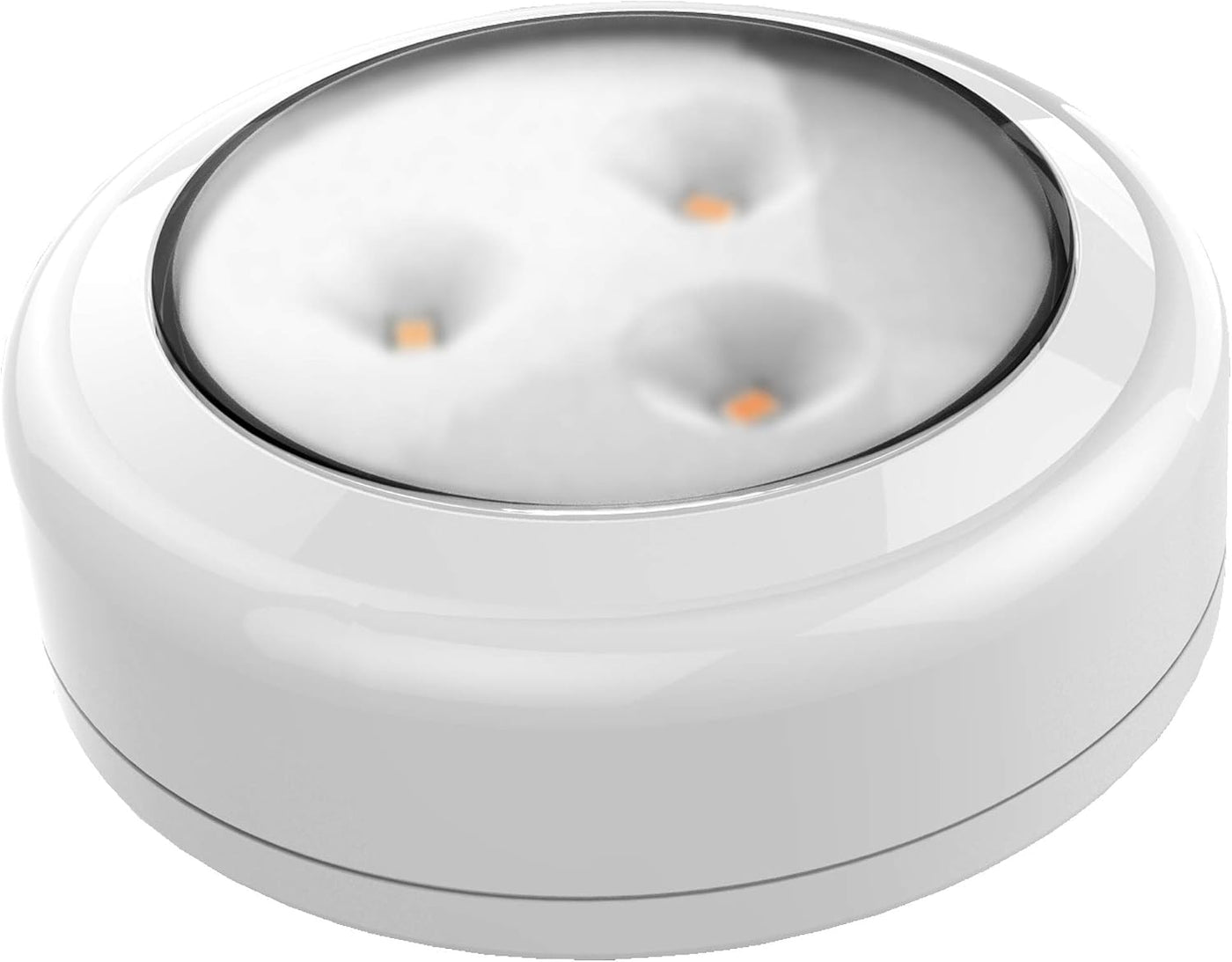 Wireless LED Puck Light | Works with Remote Control | under Cabinet, Closet Light | Battery Powered | under Counter Lighting (Pack of 1)