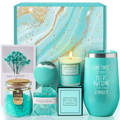Gardenia luxury spa gift basket floral relaxation set