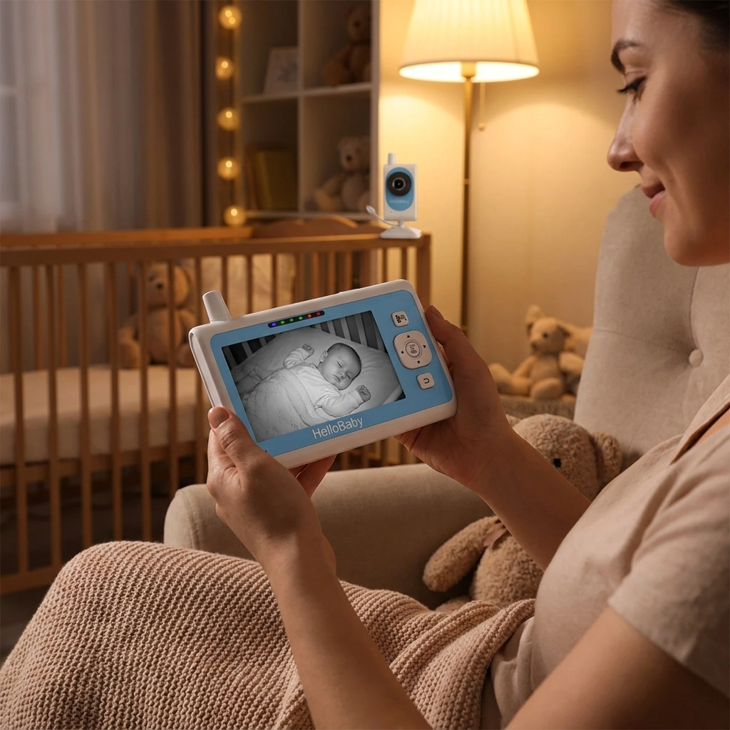 Screen Video Baby Monitor — 5 Inch HD Parent Unit