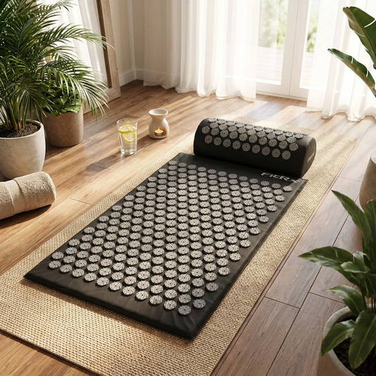 Acupressure Mat & Pillow Set — Back & Neck Pain Relief