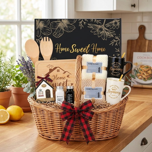 Housewarming Gift Basket — New Home Essentials Set