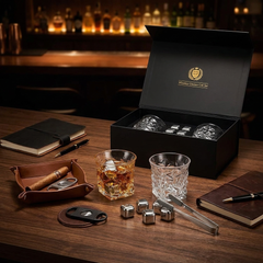 Whiskey Stones Gift Set lifestyle