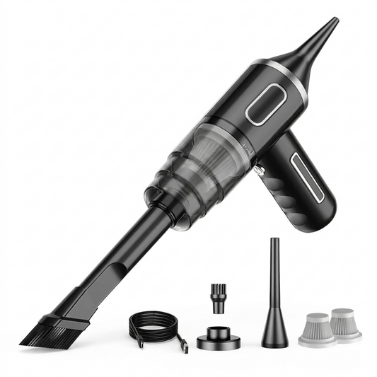 Cordless Handheld Vacuum white background