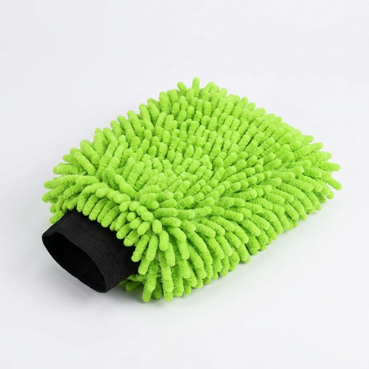 Microfiber Car Wash Mitts white background