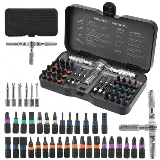40-in-1 precision screwdriver set magnetic tool kit